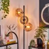 Apedo lampa stojąca bursztynowy, przydymiony, 3-punktowe
