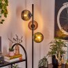 Koyoto lampa stojąca niebeieski, zielony, miedziany, 3-punktowe