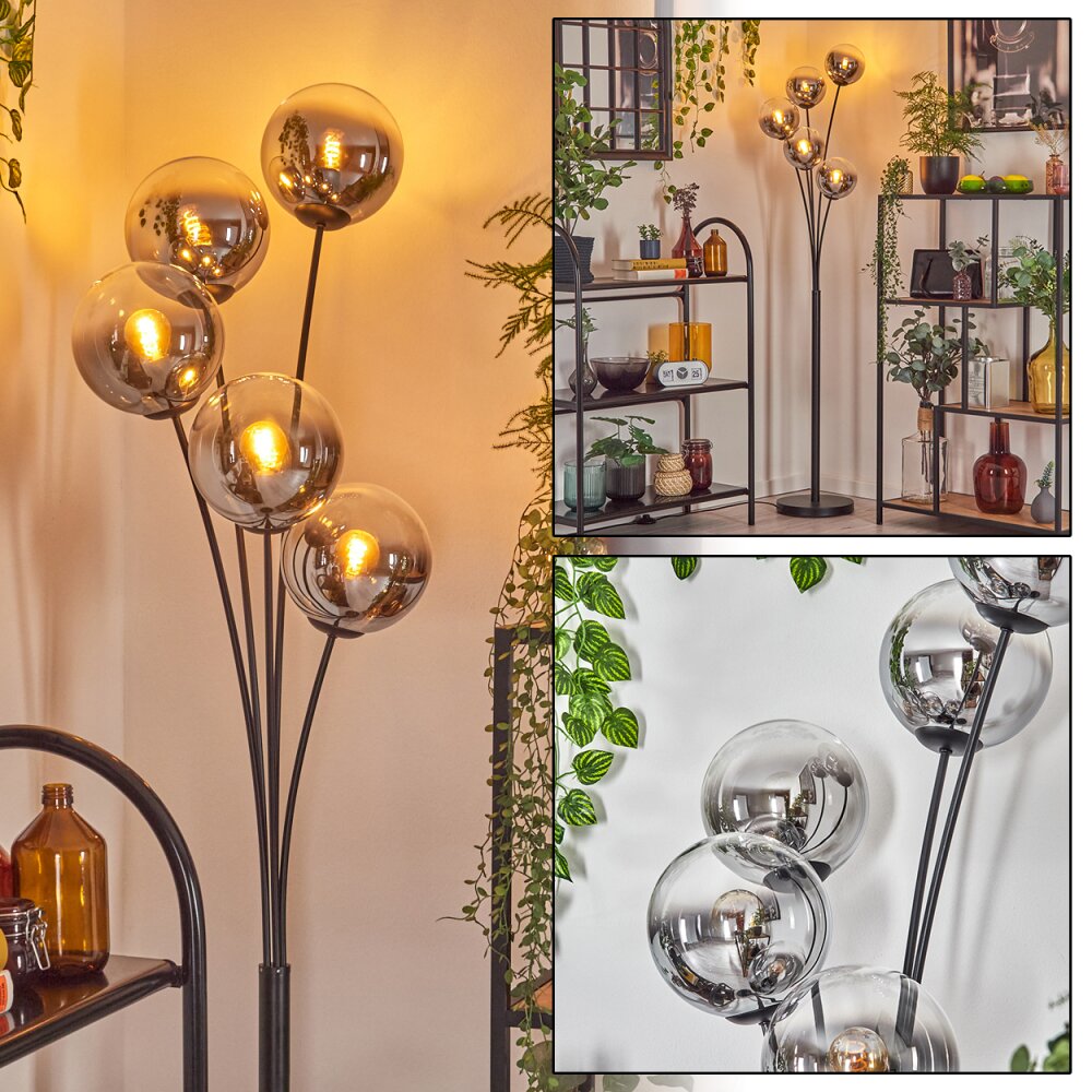 Gastor Lampa stojąca Chrom, Przezroczysty, Przydymiony, 5-punktowe main product photo