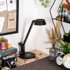 Falon lampka biurkowa, lampa stołowa, lampka do czytania LED czarny, 1-punktowy