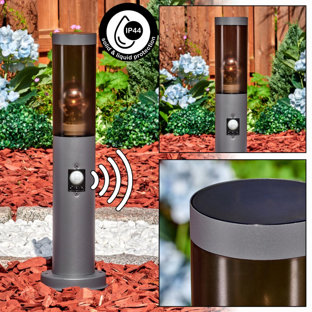 Sessa Lampa na cokół, Oświetlenie ścieżek Antracytowy, 1-punktowy, Czujnik ruchu main product photo