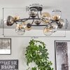 Chehalis lampa sufitowa, kula świetlna 76 cm bursztynowy, przezroczysty, przydymiony, 12-punktowe