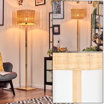 Cavaca lampa stojąca kolory naturalne, 1-punktowy
