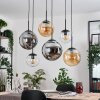 Gastor Lampa wisząca, Kula świetlna, Lampa wisząca W kolorze bursztynu, Przezroczysty, Przydymiony, 6-punktowe