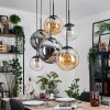 Gastor Lampa wisząca, Kula świetlna, Lampa wisząca W kolorze bursztynu, Przezroczysty, Przydymiony, 6-punktowe