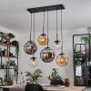 Gastor Lampa wisząca, Kula świetlna, Lampa wisząca W kolorze bursztynu, Przezroczysty, Przydymiony, 6-punktowe