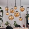 Gastor Lampa wisząca, Kula świetlna, Lampa wisząca W kolorze bursztynu, 8-punktowe