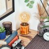 Argea lampka biurkowa, lampa stołowa kolory naturalne, czarny, 1-punktowy