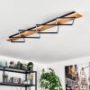 Pompu lampa sufitowa LED kolory naturalne, czarny, 1-punktowy