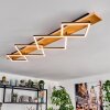 Pompu lampa sufitowa LED kolory naturalne, czarny, 1-punktowy