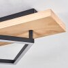 Pompu lampa sufitowa LED kolory naturalne, czarny, 1-punktowy