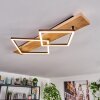 Pompu lampa sufitowa LED kolory naturalne, czarny, 1-punktowy