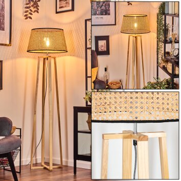 Ramila lampa stojąca kolory naturalne, 1-punktowy