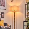 Bassagoda lampa stojąca kolory naturalne, czarny, 1-punktowy
