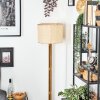 Sabadim lampa stojąca brązowy, kolory naturalne, czarny, 1-punktowy