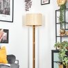 Sabadim lampa stojąca brązowy, kolory naturalne, czarny, 1-punktowy