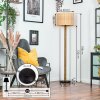 Cavaca lampa stojąca brązowy, kolory naturalne, czarny, 1-punktowy