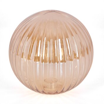 Szklany klosz  Chehalis Wymiana szkła, część zamienna 15 cm W kolorze bursztynu