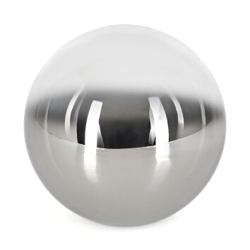 Szklany klosz  Chehalis Wymiana szkła, część zamienna 12 cm Chrom, Przezroczysty, Przydymiony