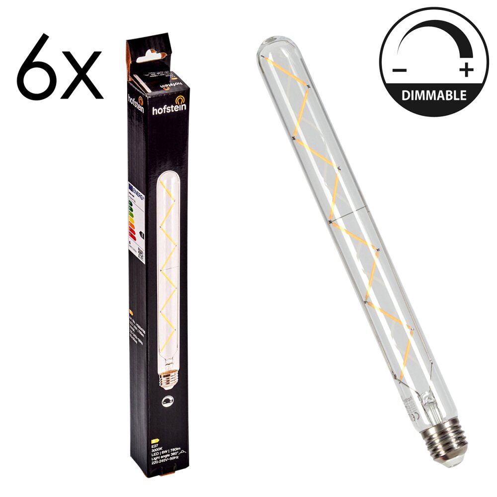 E27 LED 6 Watt ciepły biały przyciemnione 780 Lumen main product photo
