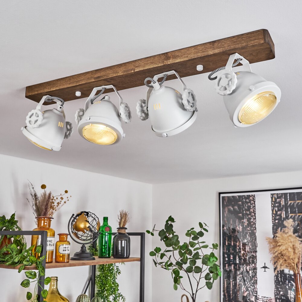Herford Lampa Sufitowa Ciemne drewno, 4-punktowe main product photo
