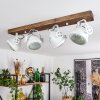Herford Lampa Sufitowa Ciemne drewno, 4-punktowe