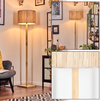 Bongal lampa stojąca kolory naturalne, 1-punktowy