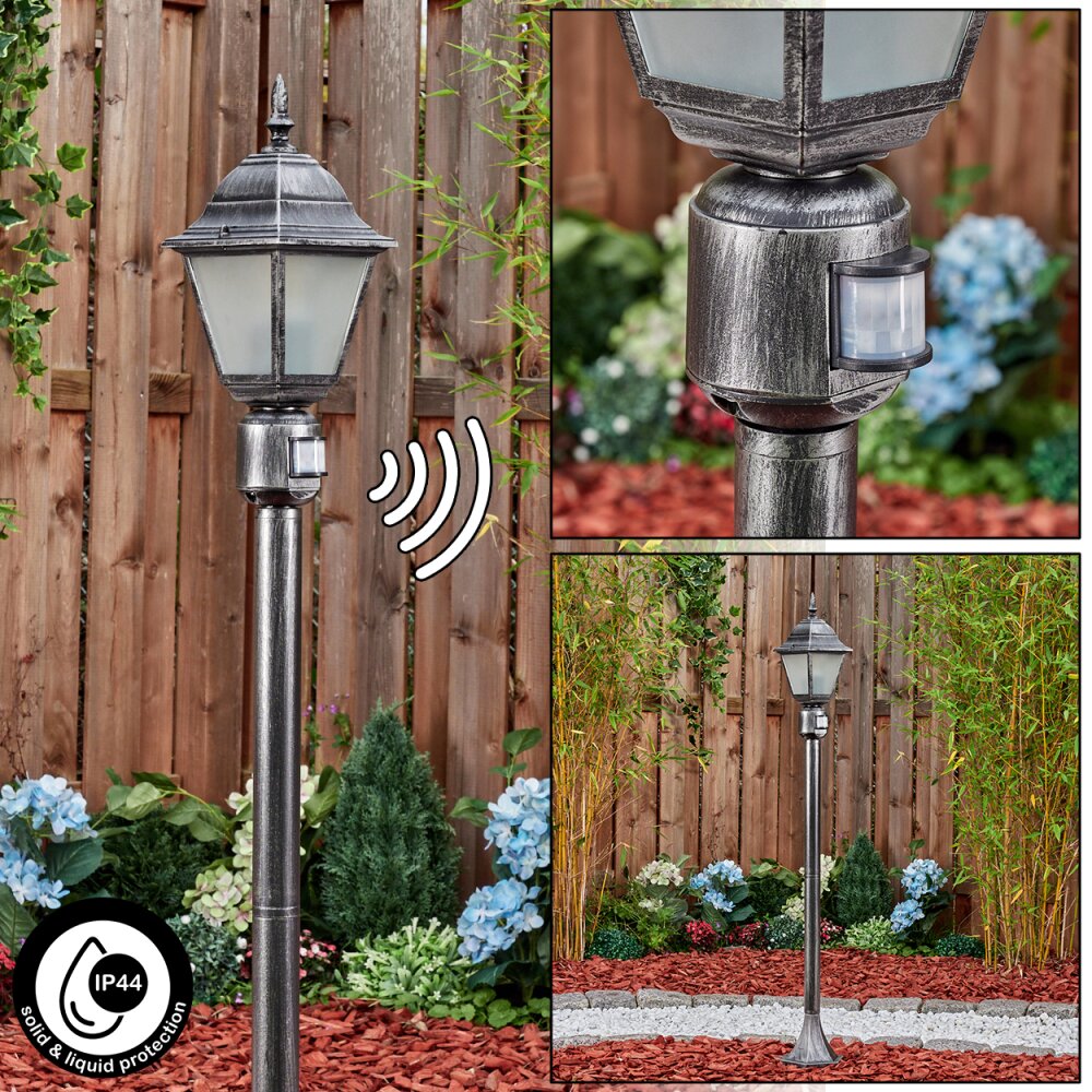 Naofe Oświetlenie ścieżek Czarny, Srebrny, 1-punktowy, Czujnik ruchu main product photo