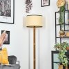 Chellas lampa stojąca brązowy, kolory naturalne, czarny, 1-punktowy