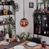Gastor lampa wisząca, kula świetlna, lampa wisząca miedziany, 1-punktowy