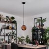 Gastor lampa wisząca, kula świetlna, lampa wisząca miedziany, 1-punktowy