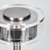 Viada lampka biurkowa, lampa stołowa LED chrom, nikiel matowy, 1-punktowy