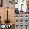 Viada lampka biurkowa, lampa stołowa LED czarny, 1-punktowy