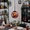 Gastor lampa wisząca, kula świetlna, lampa wisząca miedziany, 1-punktowy