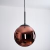 Gastor lampa wisząca, kula świetlna, lampa wisząca miedziany, 1-punktowy