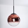 Gastor Lampa wisząca, Kula świetlna, Lampa wisząca Przezroczysty, W kolorze miedzi, 1-punktowy