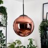 Gastor Lampa wisząca, Kula świetlna, Lampa wisząca W kolorze miedzi, 1-punktowy