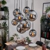 Gastor Lampa wisząca, Kula świetlna, Lampa wisząca Przydymiony, 8-punktowe