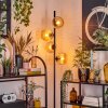 Koyoto lampa stojąca 31 cm bursztynowy, 4-punktowe