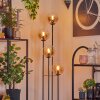 Gastor lampa stojąca 30 cm bursztynowy, przezroczysty, 4-punktowe