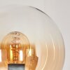 Gastor lampa stojąca 30 cm bursztynowy, przezroczysty, 4-punktowe