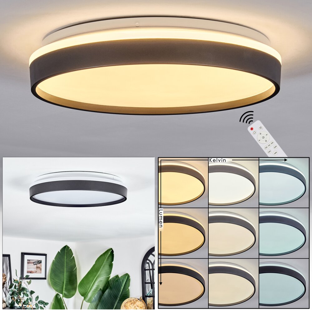 Sofo Lampa sufitowa, Panel LED Biały, 1-punktowy, Zdalne sterowanie main product photo