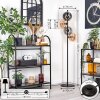 Apedo lampa stojąca bursztynowy, przydymiony, 4-punktowe