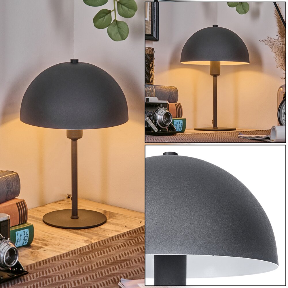 Lampa w kształcie grzyba Tati Lampa stołowa Antracytowy, 1-punktowy main product photo