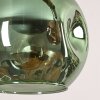 Ripoll lampa wisząca, kula świetlna, lampa wisząca niebeieski, zielony, miedziany, 5-punktowe