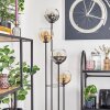Koyoto lampa stojąca 30 cm bursztynowy, przezroczysty, przydymiony, 4-punktowe
