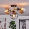 Gastor Lampa sufitowa, Kula świetlna 42 cm Złoty, Czarny, 3-punktowe