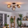 Gastor Lampa sufitowa, Kula świetlna 42 cm Złoty, Czarny, 3-punktowe