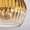 Koyoto Lampa sufitowa, Kula świetlna 30 cm Złoty, Czarny, 3-punktowe