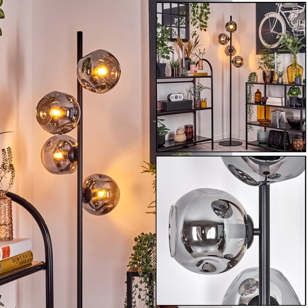 Ripoll Lampa stojąca Przydymiony, 4-punktowe main product photo